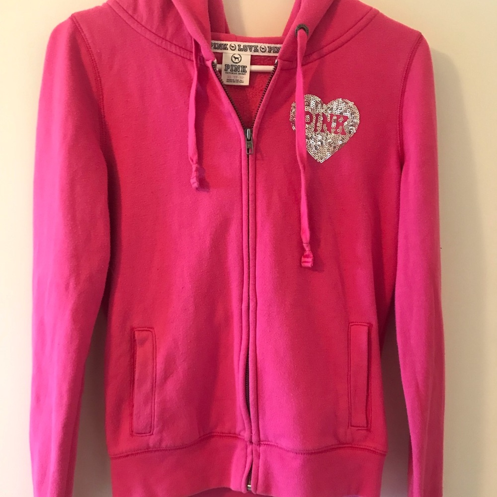 Sparkly zip up jacket